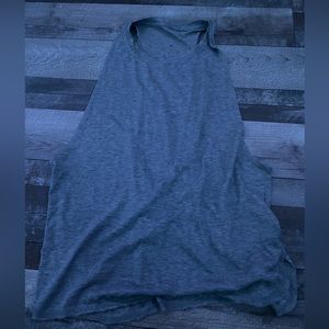 Gray sleeveless workout tank, size medium